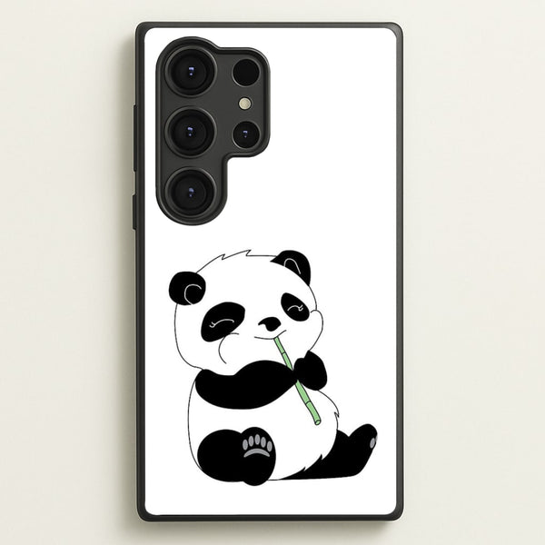 Vegan Panda  - Vegan Phone Case for Galaxy S25 Ultra