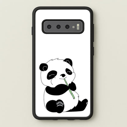 Vegan Panda  - Vegan Phone Case for Galaxy S10