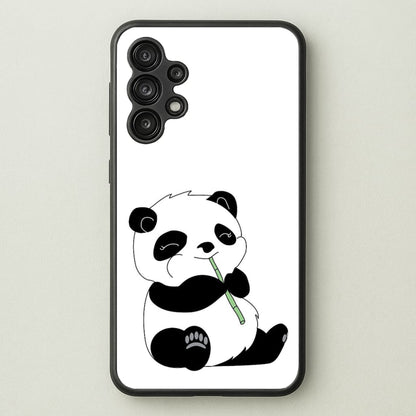 Vegan Panda  - Vegan Phone Case for Galaxy A13