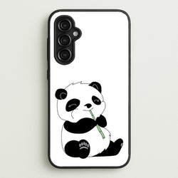 Vegan Panda  - Vegan Phone Case for Galaxy A14