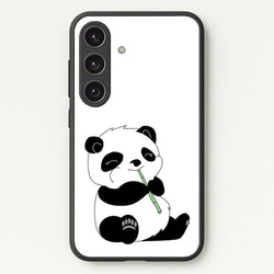 Vegan Panda  - Vegan Phone Case for Galaxy S24 Plus