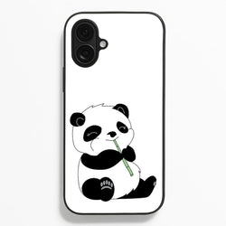 Vegan Panda  - Vegan Phone Case for iPhone 16 Plus
