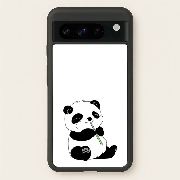 Vegan Panda  - Vegan Phone Case for Google Pixel 8 Pro