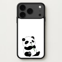 Vegan Panda Phone Case for iPhone 17 Pro Max