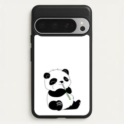 Vegan Panda  - Vegan Phone Case for Google Pixel 9 Pro XL