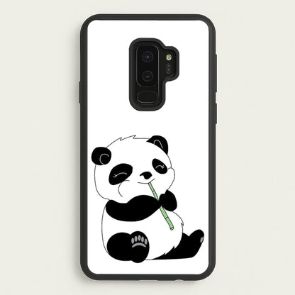 Vegan Panda  - Vegan Phone Case for Galaxy S9 Plus