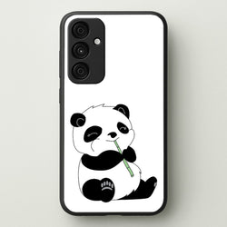 Vegan Panda  - Vegan Phone Case for Galaxy A55