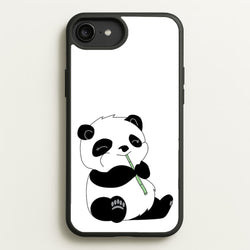 Vegan Panda  - Vegan Phone Case for iPhone 6 Plus / 7 Plus / 8 Plus