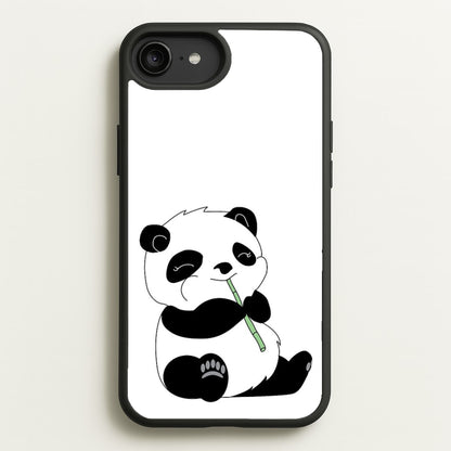 Vegan Panda  - Vegan Phone Case for iPhone 6 Plus / 7 Plus / 8 Plus