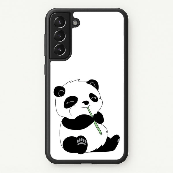 Vegan Panda  - Vegan Phone Case for Galaxy S22