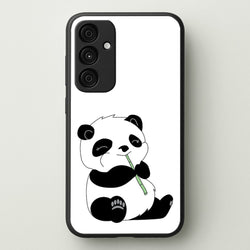 Vegan Panda  - Vegan Phone Case for Galaxy A35
