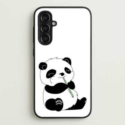 Vegan Panda  - Vegan Phone Case for Galaxy A16