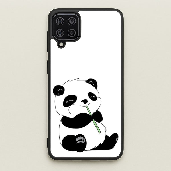 Vegan Panda  - Vegan Phone Case for Galaxy A12