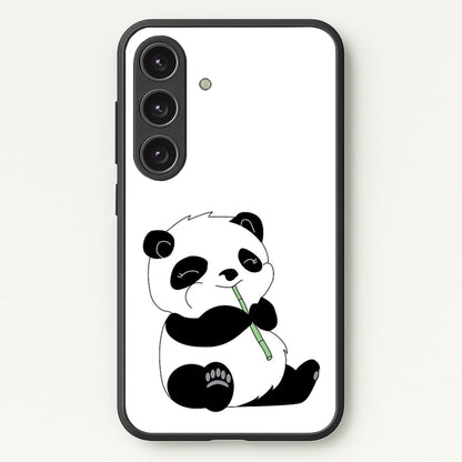 Vegan Panda  - Vegan Phone Case for Galaxy S24