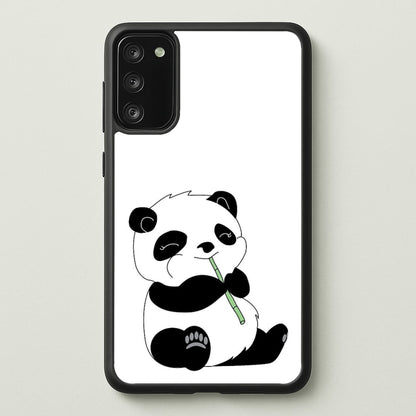 Vegan Panda  - Vegan Phone Case for Galaxy S20FE