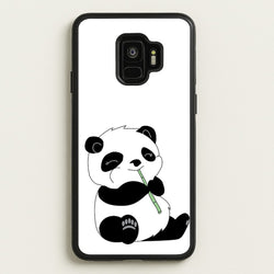 Vegan Panda  - Vegan Phone Case for Galaxy S9