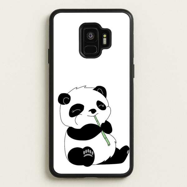 Vegan Panda  - Vegan Phone Case for Galaxy S9