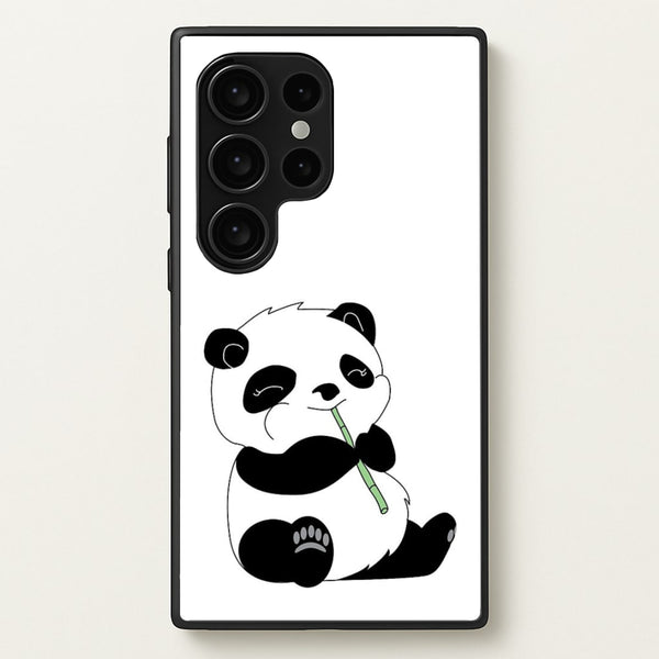 Vegan Panda  - Vegan Phone Case for Galaxy S24 Ultra