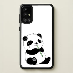 Vegan Panda  - Vegan Phone Case for Galaxy A71