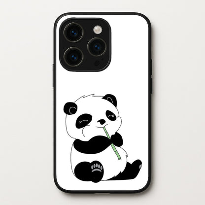 Vegan Panda  - Vegan Phone Case for iPhone 15 Pro