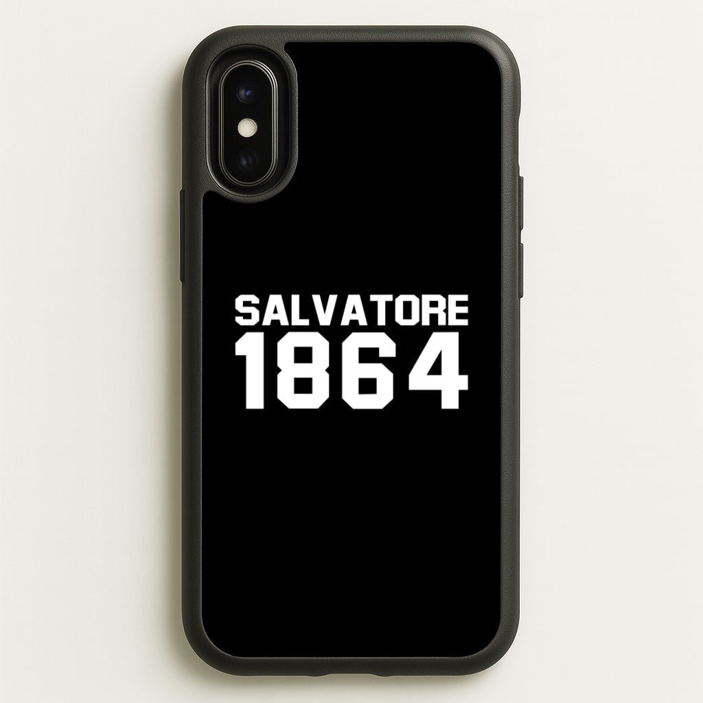 Salvatore 1864 - VD  - marble Phone Case for iPhone X / XS