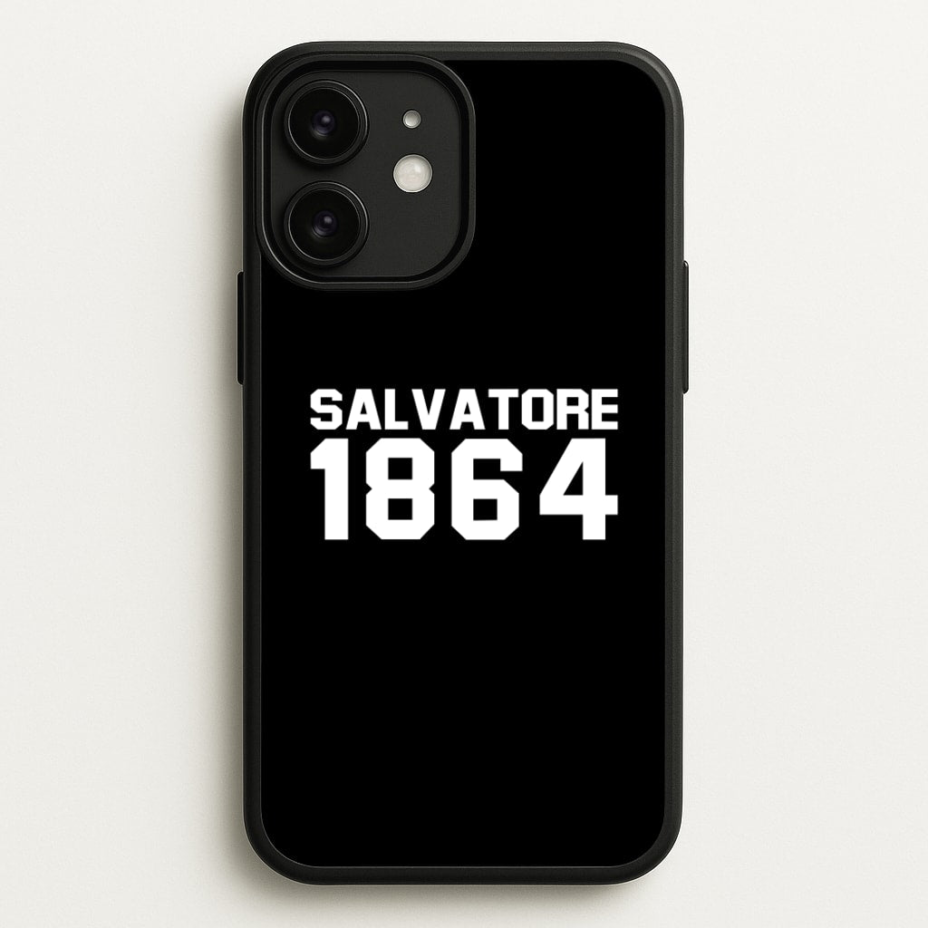 Salvatore 1864 - VD  - marble Phone Case for iPhone 11