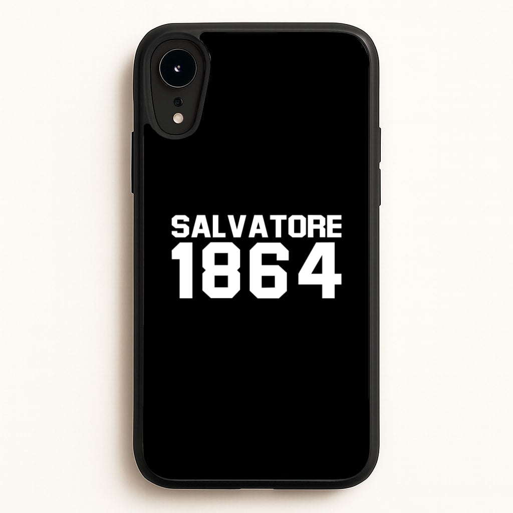 Salvatore 1864 - VD  - marble Phone Case for iPhone XR