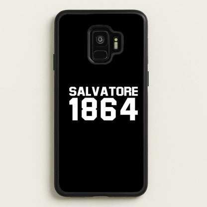 Salvatore 1864 - VD  - marble Phone Case for Galaxy S9