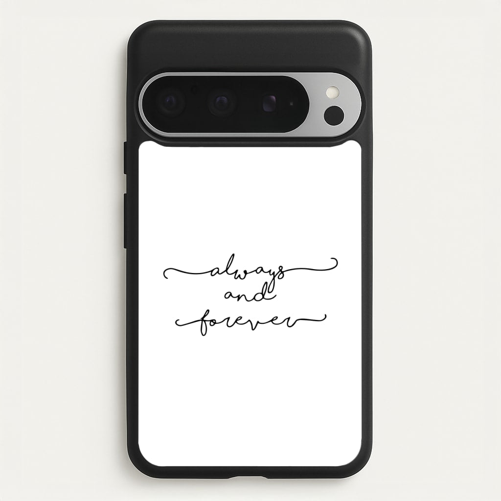 Always & Forever - VD  - marble Phone Case for Google Pixel 9 Pro XL