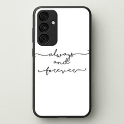 Always & Forever - VD  - marble Phone Case for Galaxy A55