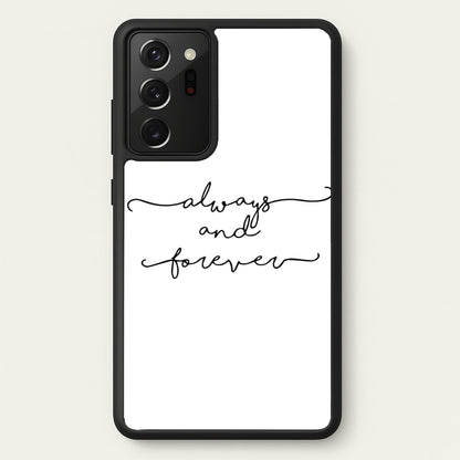 Always & Forever - VD  - marble Phone Case for Galaxy Note 20 Ultra