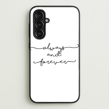 Always & Forever - VD  - marble Phone Case for Galaxy A16
