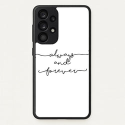 Always & Forever - VD  - marble Phone Case for Galaxy A33