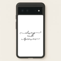 Always & Forever - VD  - marble Phone Case for Google Pixel 6
