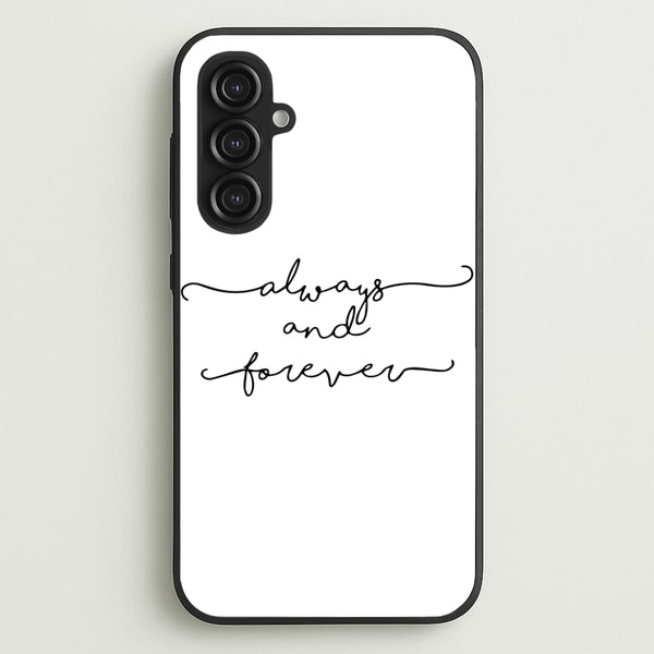 Always & Forever - VD  - marble Phone Case for Galaxy S23FE