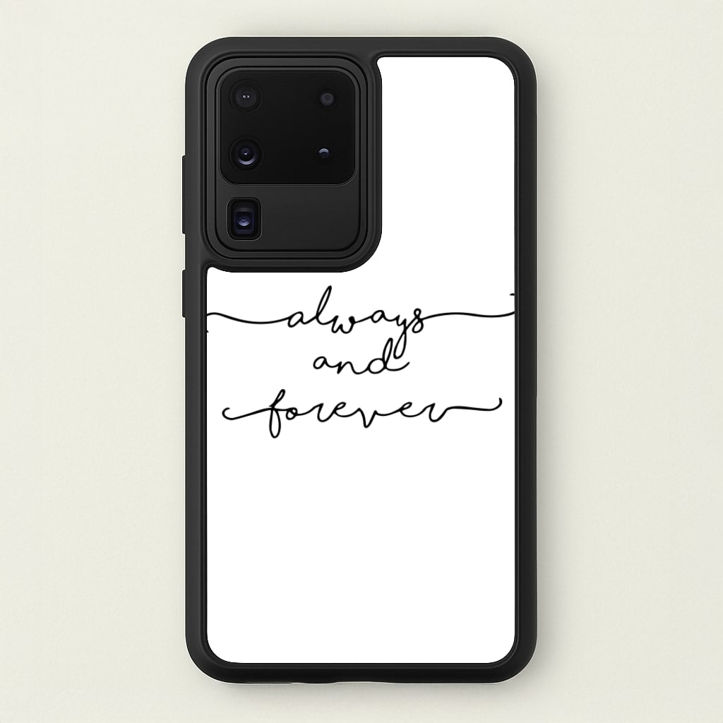 Always & Forever - VD  - marble Phone Case for Galaxy S20 Ultra