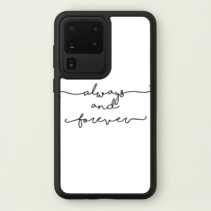 Always & Forever - VD  - marble Phone Case for Galaxy S20 Ultra