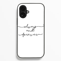 Always & Forever - VD  - marble Phone Case for iPhone 16 Plus