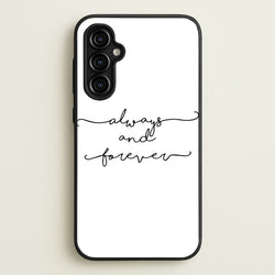 Always & Forever - VD  - marble Phone Case for Galaxy A54