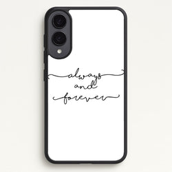 Always & Forever - VD  - marble Phone Case for Galaxy S25 Edge