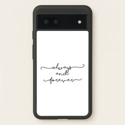 Always & Forever - VD  - marble Phone Case for Google Pixel 6a