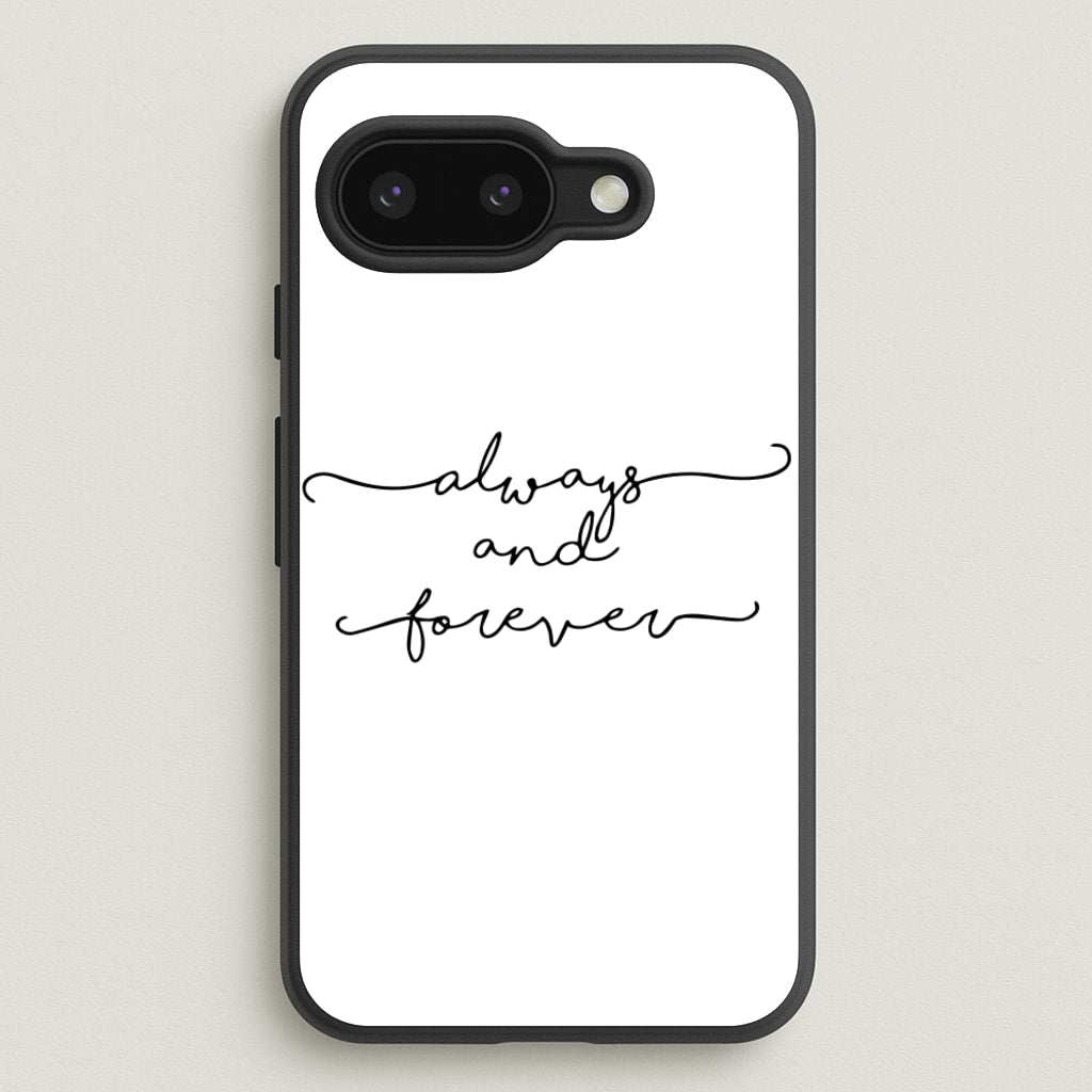 Always & Forever - VD  - marble Phone Case for Google Pixel 9a