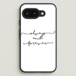 Always & Forever - VD  - marble Phone Case for Google Pixel 9a