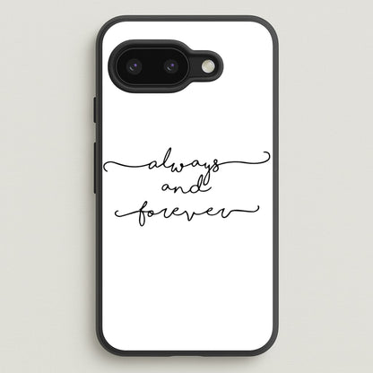 Always & Forever - VD  - marble Phone Case for Google Pixel 9a