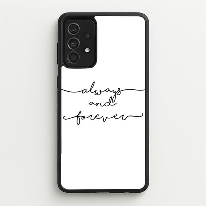 Always & Forever - VD  - marble Phone Case for Galaxy A52 / A52s