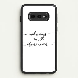 Always & Forever - VD  - marble Phone Case for Galaxy S10e