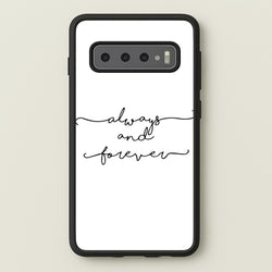 Always & Forever - VD  - marble Phone Case for Galaxy S10 Plus