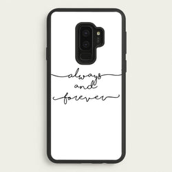 Always & Forever - VD  - marble Phone Case for Galaxy S9 Plus
