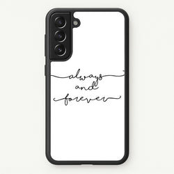 Always & Forever - VD  - marble Phone Case for Galaxy S21FE