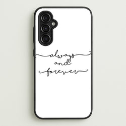 Always & Forever - VD  - marble Phone Case for Galaxy A14